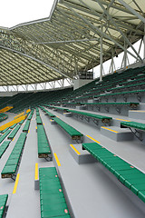 Image showing stadium seats