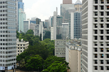 Image showing buildings in Hong Kong