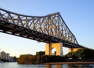 Image showing Story Bridge Brisbane Australia