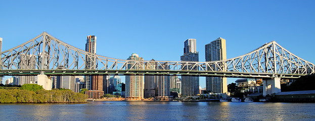 Image showing Story Bridge Brisbane Australia