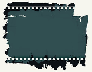 Image showing Grunge film frame