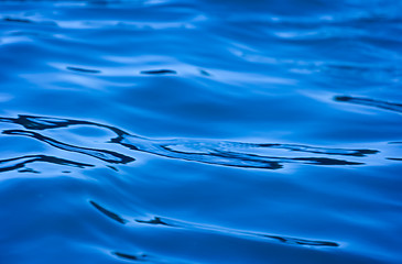 Image showing Blue water