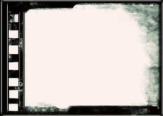 Image showing Grunge film frame