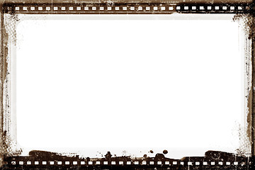 Image showing Grunge film frame