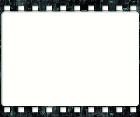 Image showing Grunge film frame