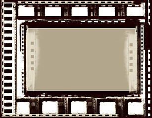 Image showing Grunge film frame