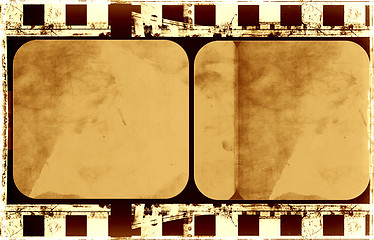 Image showing Grunge film frame