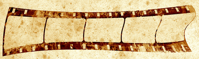 Image showing Grunge film frame