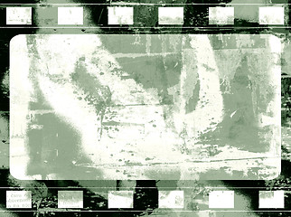 Image showing Grunge film frame