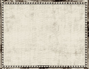 Image showing Grunge border and background