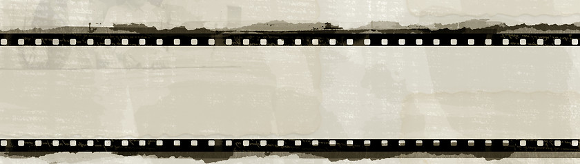 Image showing Grunge film frame