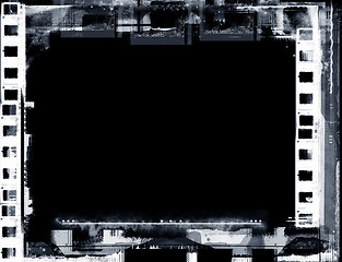 Image showing Grunge film frame