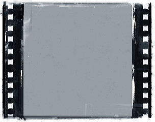 Image showing Grunge film frame