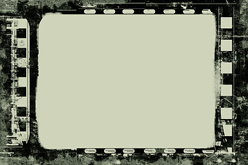 Image showing Grunge film frame