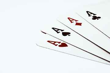 Image showing Four Aces