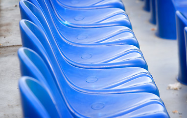 Image showing Stadium seats