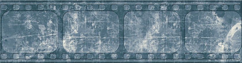 Image showing Grunge film frame