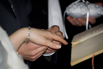 Image showing Wedding caremony