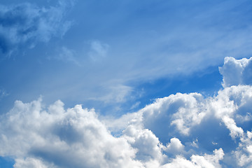 Image showing Beautiful  clouds