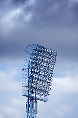 Image showing Stadium lights