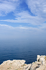 Image showing Rocky shore