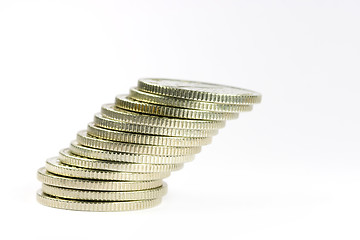 Image showing Stack of coins