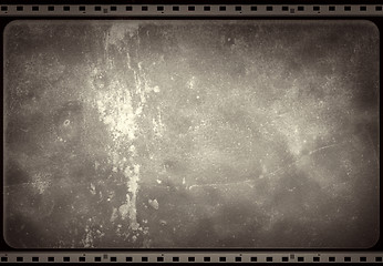 Image showing Grunge film frame