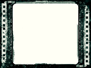 Image showing Grunge film frame