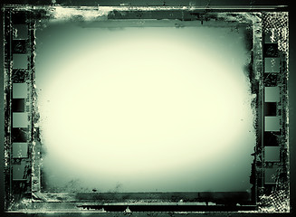 Image showing Grunge film frame