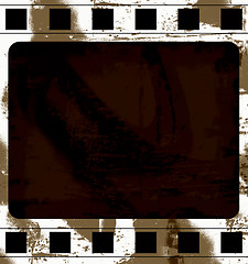 Image showing Grunge film frame