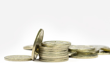 Image showing Stack of coins