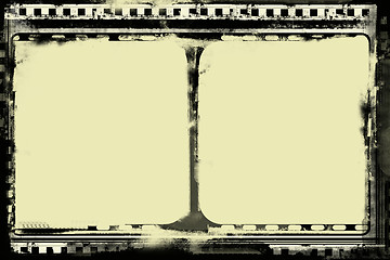 Image showing Grunge film frame