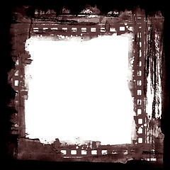 Image showing Grunge film frame