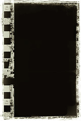 Image showing Grunge film frame