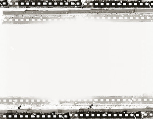 Image showing Grunge film frame