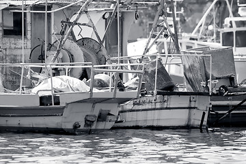 Image showing Fishing boats