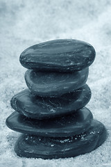 Image showing Zen stones