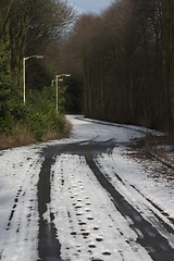 Image showing Snowy Lane 2