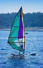 Image showing Windsurfing