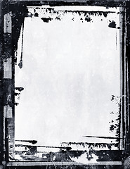 Image showing Grunge border and background