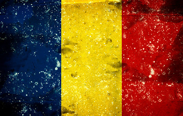 Image showing Flag of Romania