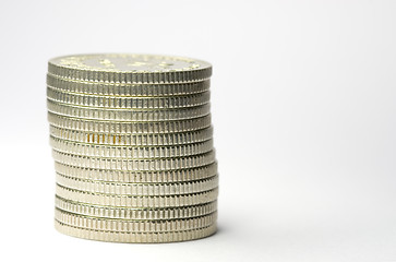 Image showing Stack of coins