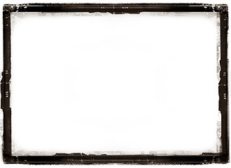 Image showing Antique photo border