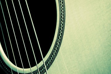 Image showing Acoustic guitar