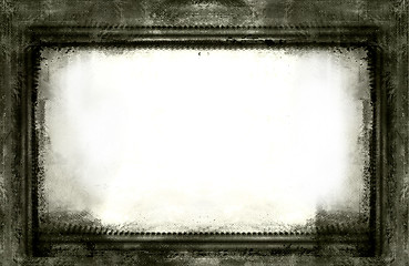 Image showing Grunge border and background