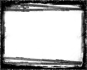 Image showing Antique photo border