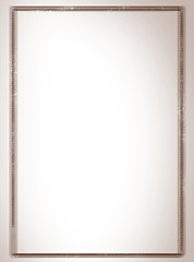 Image showing Grunge border on white