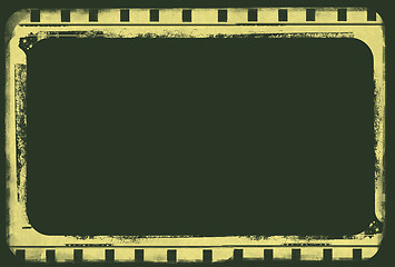 Image showing Grunge film frame