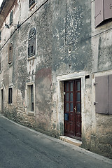 Image showing Old Mediterranean street