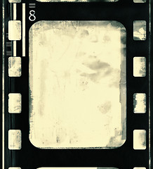 Image showing Grunge film frame